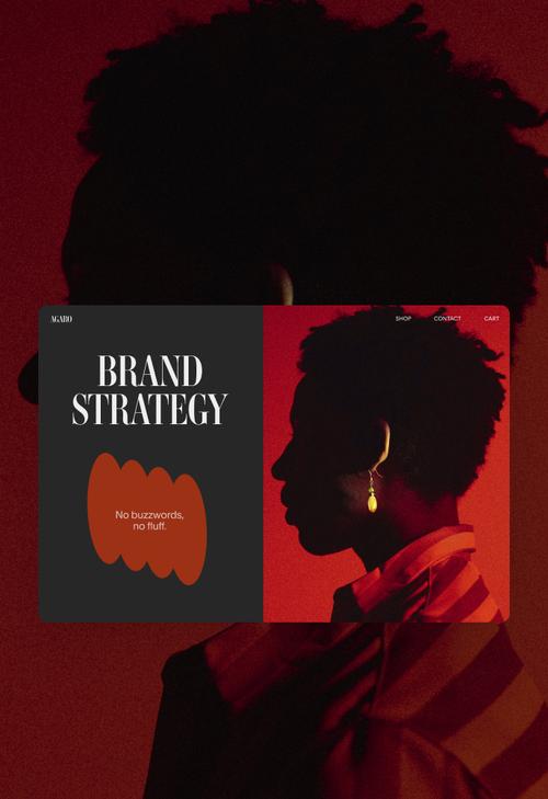 Views of Finish Layer controls, showing advanced design controls for customizing colors, layouts, and website styling.