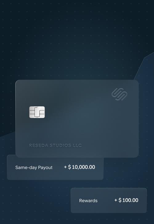 Digital payment card with account balances and rewards displayed