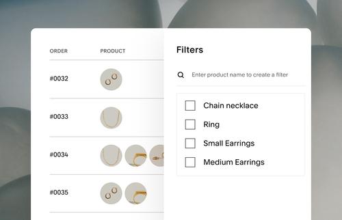An online store with advanced search and product filtering, helping shoppers quickly find items by category and details.
